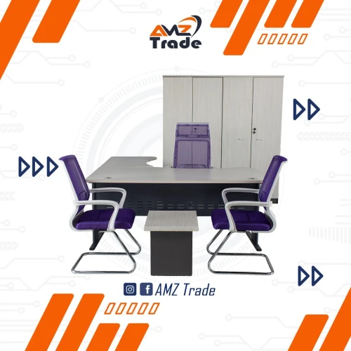 Mobilier de Bureau en Mélamine #Gamme Érable