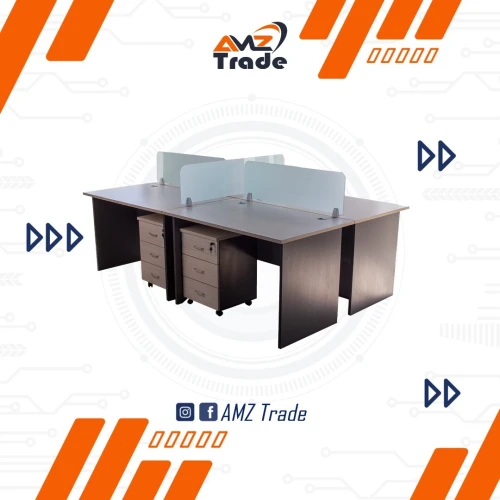 Mobilier de Bureau en Mélamine #Gamme Érable
