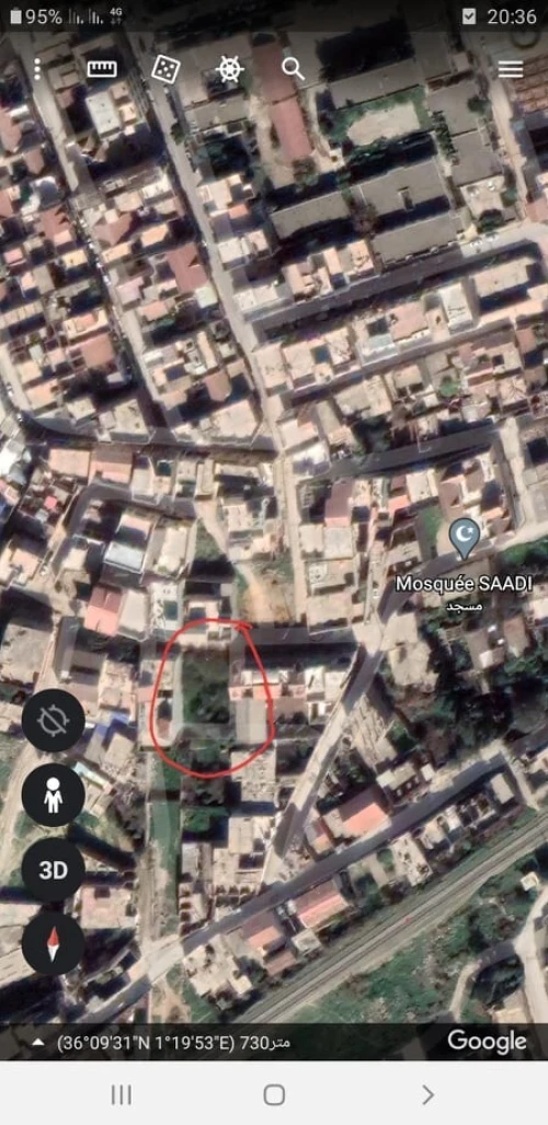 Vente Terrain Chlef Chlef