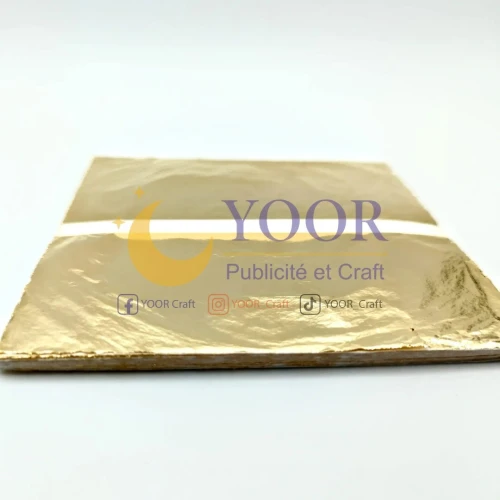 feuille d or 100pcs ورق ذهب