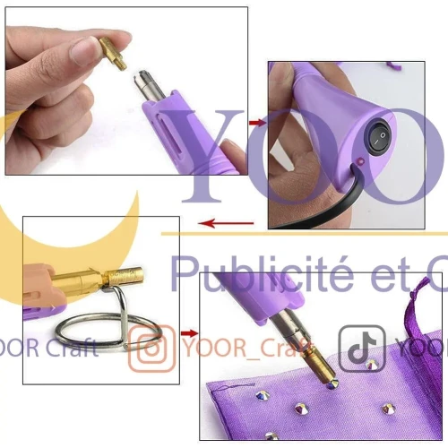 applicateur de strass جهاز تثبيت الستراس