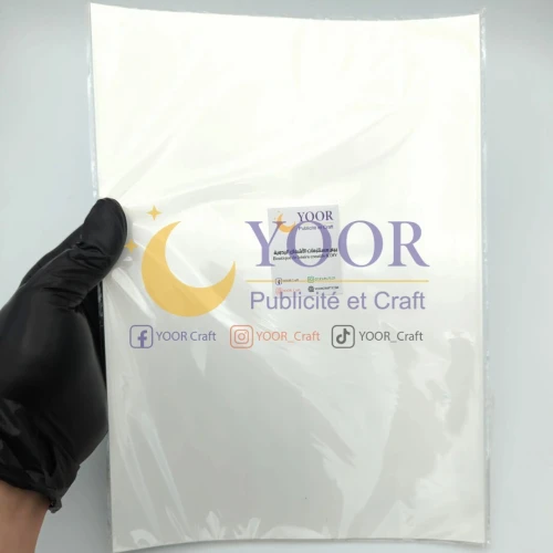 Papier Stickers Waterproof Brillant ورق ستيكر