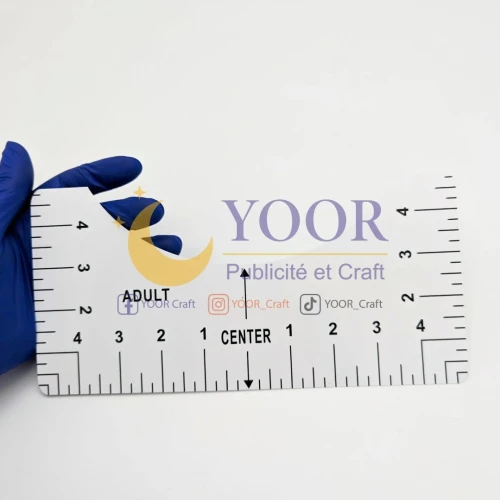 kit règles pour col 4pcs طقم مساطر القميص