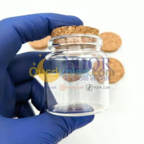 flacon decor verre زجاجة للتزيين