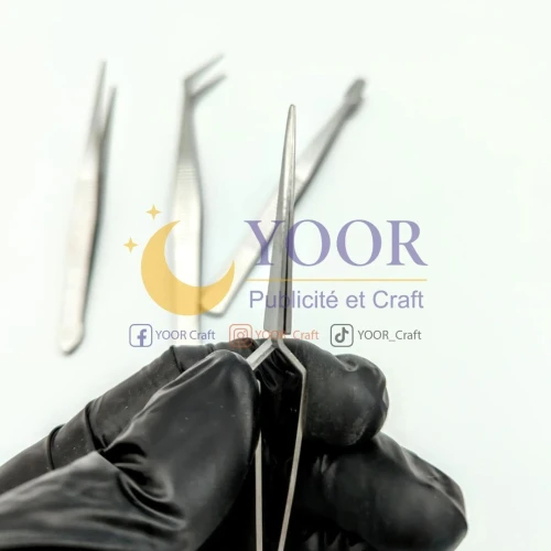 kit pincettes 4pcs طقم ملاقط