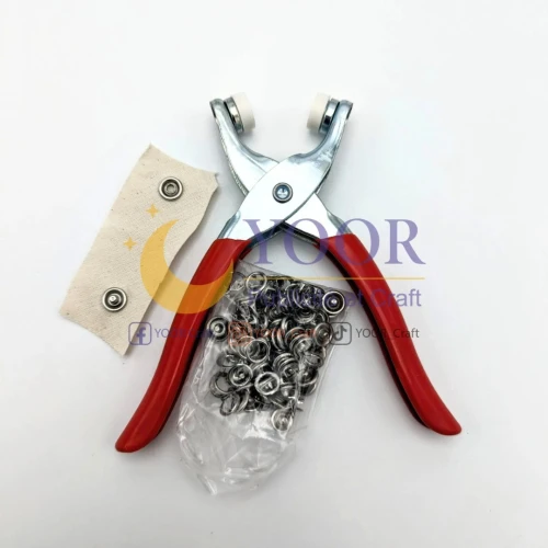 Pince boutons pression 9mm كماشة ازرار الضغط الحديدية