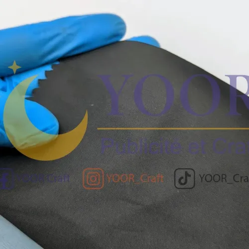 Tissu de reliure noir adhésif قماش تجليد اسود لاصق