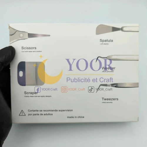 kit échenillage vinyle طقم تنقية الملصقات