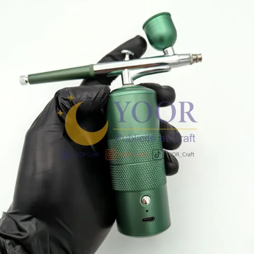 Aérographe Rechargeable بخاخ هوائي محمول