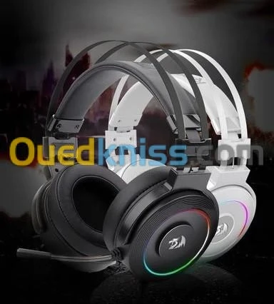 KIT COMBO REDRAGON CASQUE + SUPPORT CASQUE - LAMIA 2 WHITE / BLACK