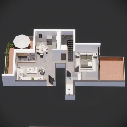 Vente Appartement Duplex F5 Chlef Tenes