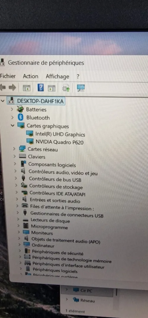 DELL precision 3551- i5 10300h Nvidia quadro p620 16gb 512 SSD
