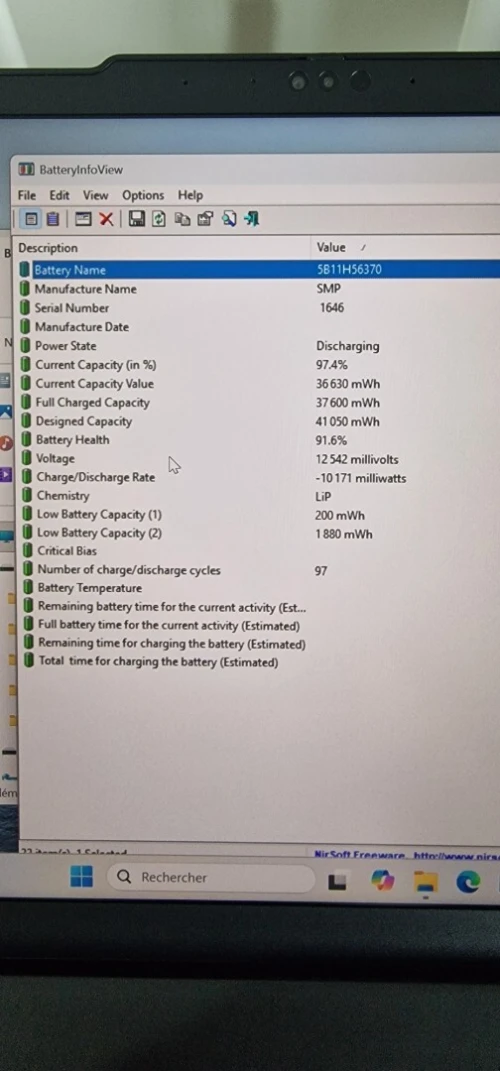 Thinkpad X13 gen 4 - i5 13em 16gb 512 SSD