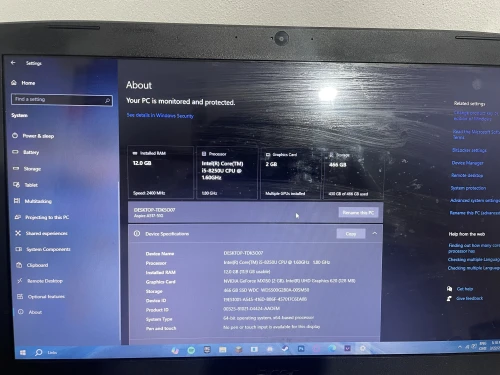 Laptop acer aspire 5 i5 8eme generation