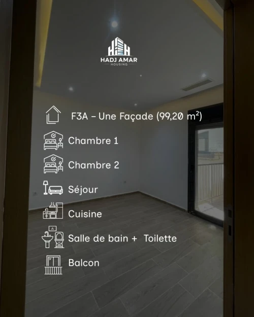 Vente Appartement F3 Mostaganem Mostaganem