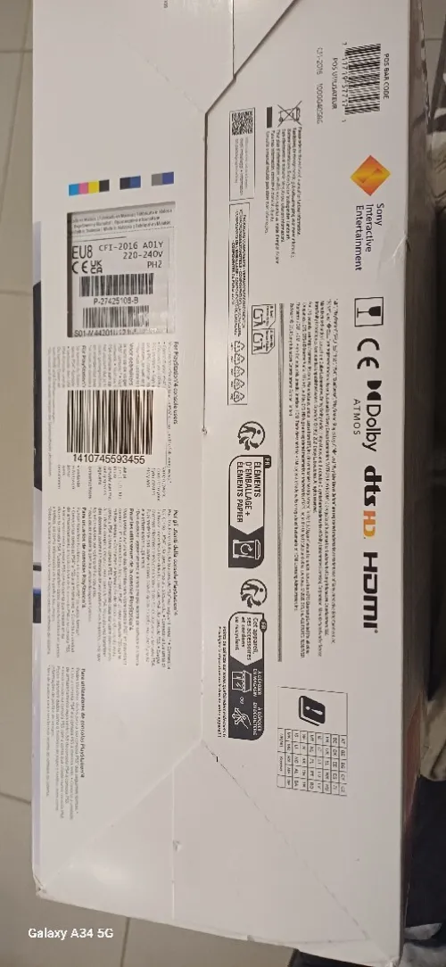 PlayStation 5 version flashable sous emballage