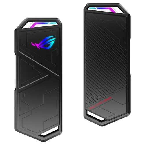 Boîtier Aluminium ASUS ROG STRIX ARION Pour M.2 PCIe NVMe Sur Port USB 3.1 Avec Rétroéclairage RGB 