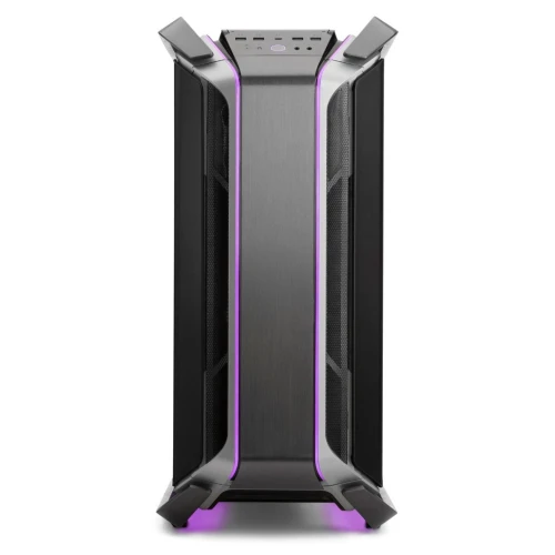  Boitier Cooler Master E-ATX, verre incurvé, ARGB, Refroidissement Liquide