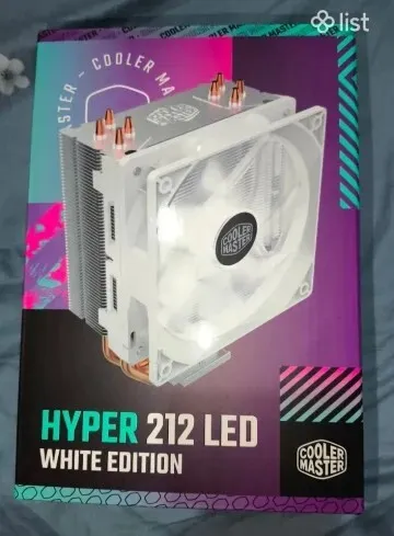REFROIDISSEUR COOLERMASTER HYPER 212 LED WHITE 