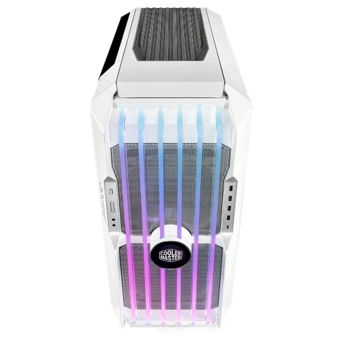 Boitier Cooler Master HAF 700 EVO Blanc Ecran IRIS, ventilateurs Sickleflow, USB Type-C