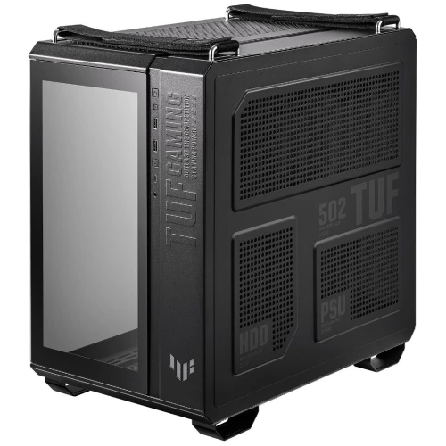 Boitier ASUS TUF GT502 Mid Tower ATX, verre trempé, support 360mm