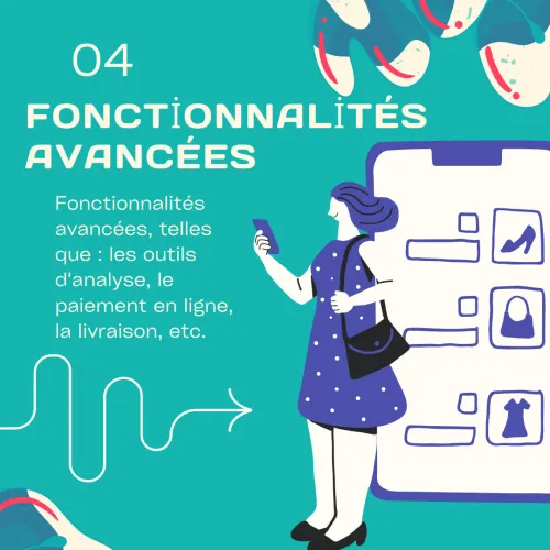Site web ecommerce - Commerce en ligne - Conception, développement, et hébergement de sites web
