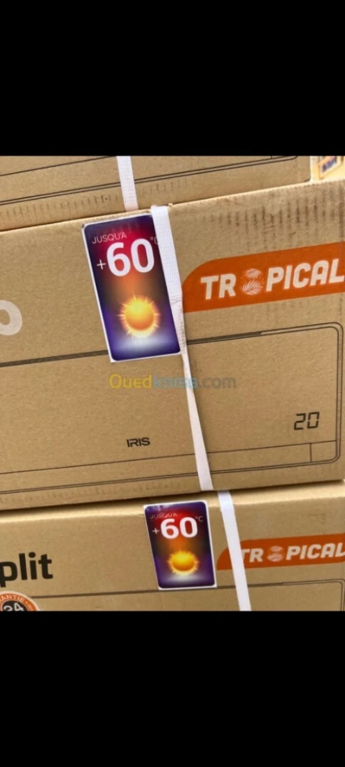 PROMOTION  تخفيضاتClimatiseur IRIS 12 / 18 btu super tropical inverter AZAO+ 2025 Anti allergique 