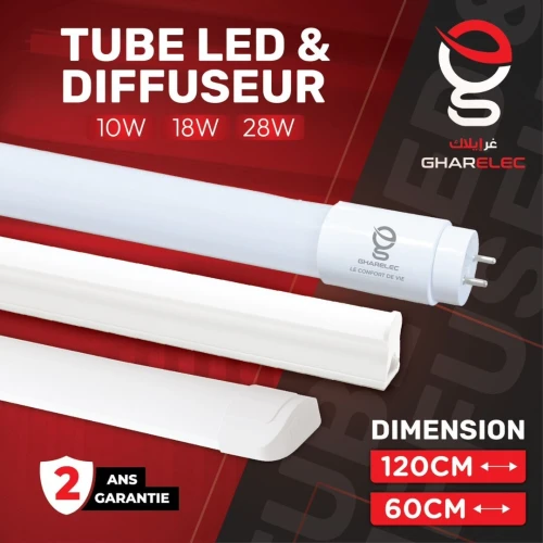 Tube / Diffuseur LED 