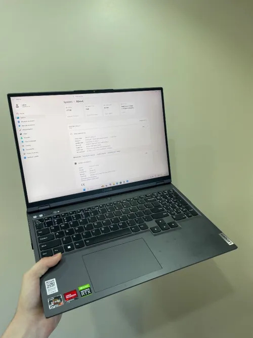 Lenovo Legion 5 Pro gen 6 82JQ Ryzen 7 Pro 5800H 16GB 512GB SSD NVIDIA RTX 3060 (6GB) Ecran 2.5K 165GHz