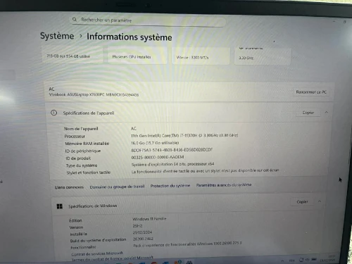 ASUS VivoBook i7