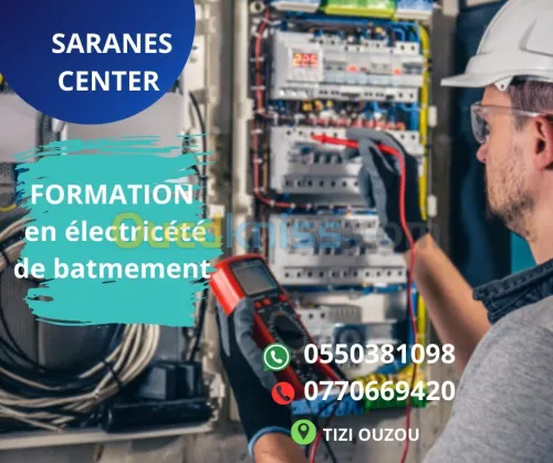 Formation en ELECTRICITE DE BATIMENT