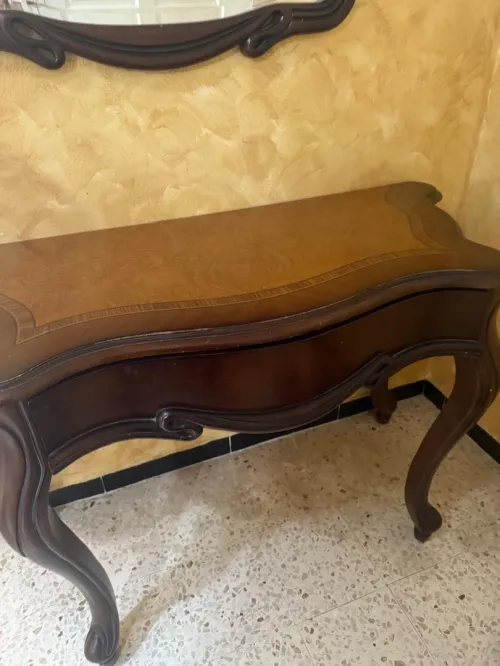 Table d'entrée avec miroir 