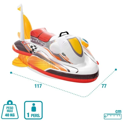 Scooter Aquatique à chevaucher 117 /77 cm INTEX  سكوتر مائي للأطفال