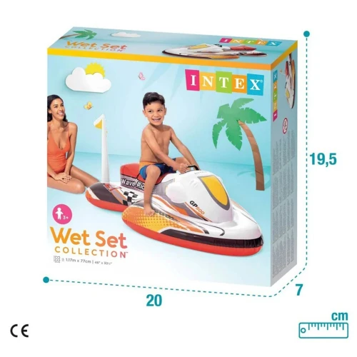 Scooter Aquatique à chevaucher 117 /77 cm INTEX  سكوتر مائي للأطفال