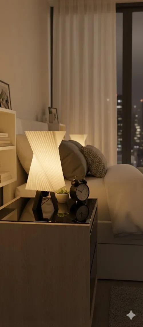 Veilleuse abat-jour led 3D  مصباح لاد