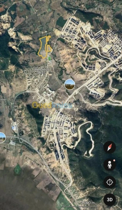 Vente Terrain Annaba Oued el aneb