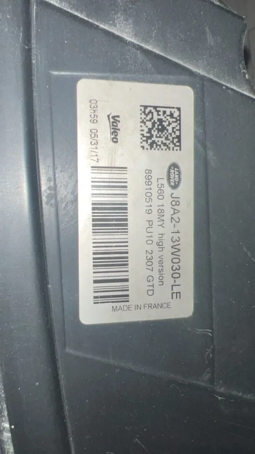 Phare gauche Land Rover VELAR, 2 Air bag ta3 Toit GOLF 8 klch jdid