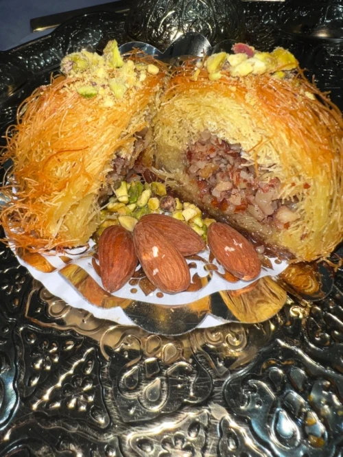 Kalb louz et Baklawa,cigare,ktaifقلب اللوز،بقلاوة ،قطايف