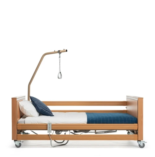Lit Médicalisé Eléctrique en Bois 4 Positions - VERMIREN