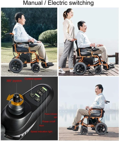 Fauteuil Roulant Électrique Pliable
