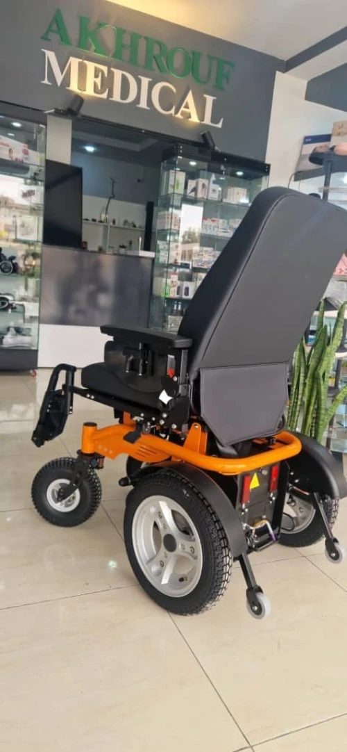 Fauteuil roulant électrique confortable siège auto
