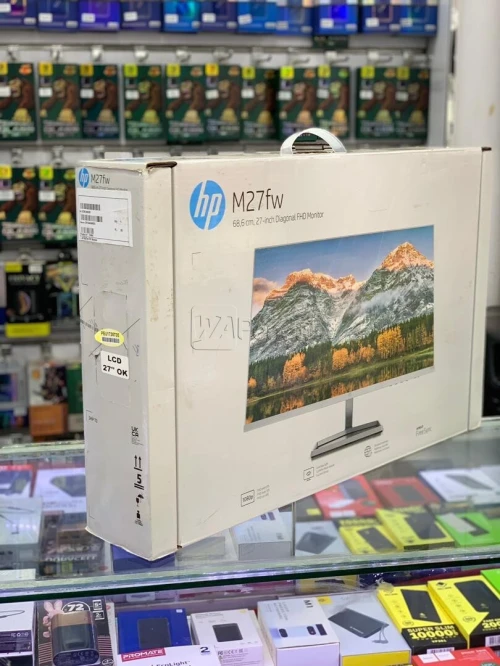 Moniteur HP M27fw - 27" Full HD IPS, 75Hz, AMD FreeSync, Neuf