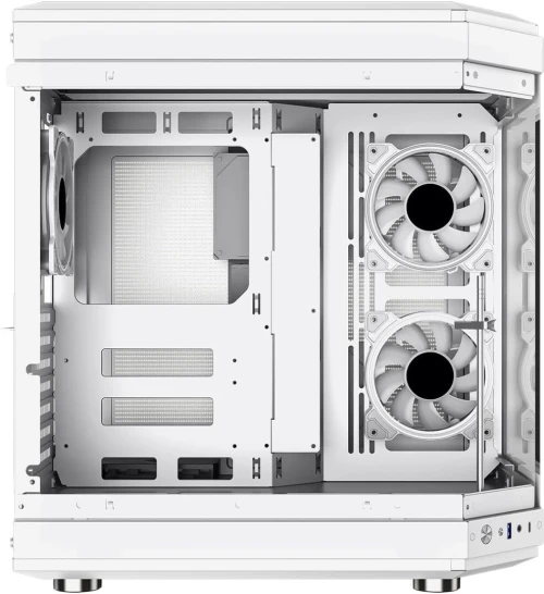 Boîtier GAMEMAX HYPE WHITE Boîtier PC Gaming Blanc RGB Mid-Tower ATX Neuf