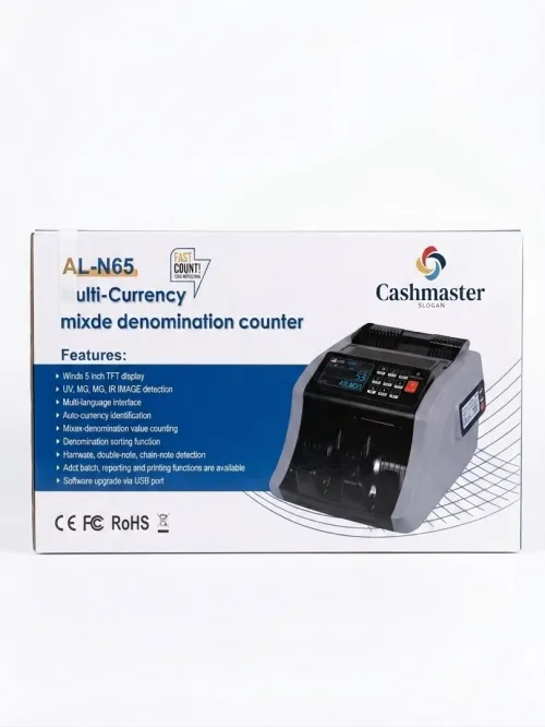 Compteuse de billets Mixte et Multi-Devises Cashmaster AL-N65