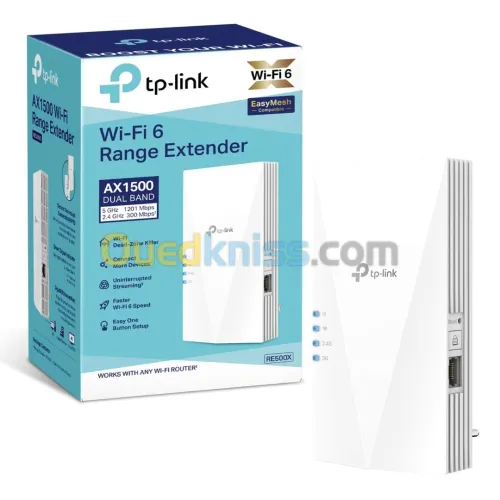 TP-Link RE500X Répéteur WiFi 6 AX1500 - Neuf sous emballage