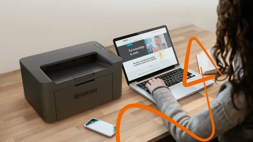 Imprimante Laser KYOCERA PA2000w // Compacte, Wi-Fi & Économique / Idéale Pro & Maison