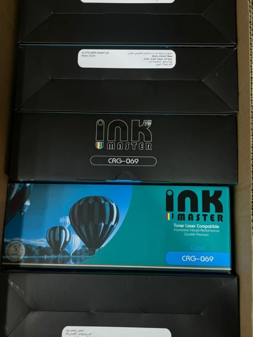 pack toner ink master canon 069 pour imprimante canon mf752cdw , mf754cdw