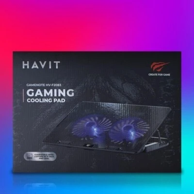 Refroidisseur PC Portable Gamer Havit Gamenote HV-F2083 - 3500 DA