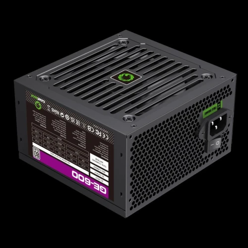 GAMEMAX GE-600 Alimentation Gaming 600W 80+ Silent Ventilo