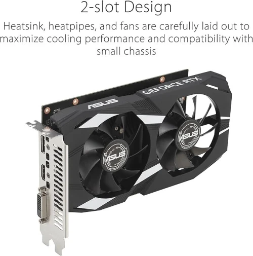 Carte Graphique ASUS Dual GeForce RTX 3050 OC Edition 6Go - Neuf - Chez OCEANIC COMPUTER